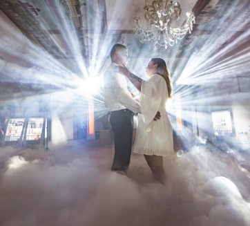 Prvý tanec nevesty a ženícha v Kaštieli Krasňany.